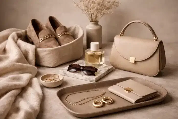 Accessoires mit zurückhaltender Eleganz