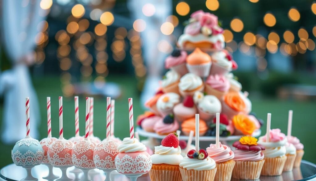 Cake Pops und Cupcakes Hochzeitstorte Alternative