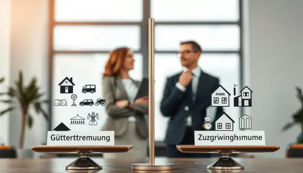 Gütertrennung vs Zugewinngemeinschaft Vergleich