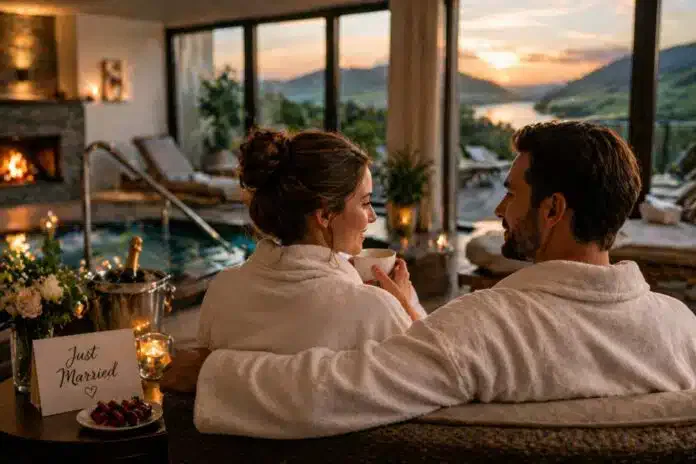 Auszeit bei Paaren nach der Hochzeit