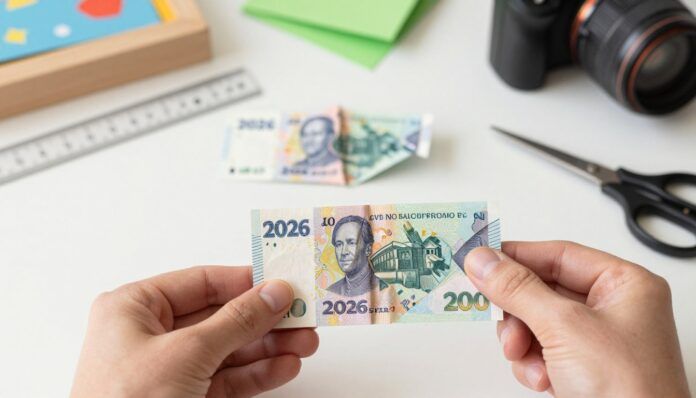 Geldschein falten Fisch