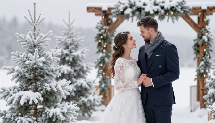 Hochzeit-im-Winter-Outfit Hochzeit im Winter Outfit