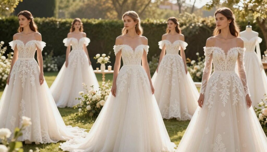 Inspirierende Looks kreative Variationen Brautkleid