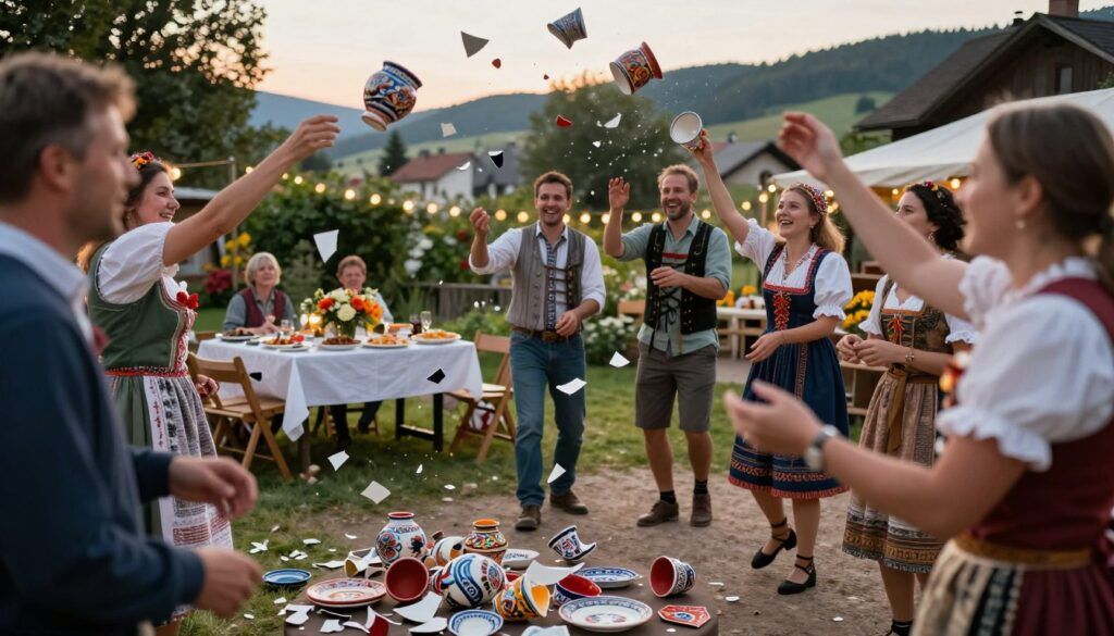 Regionale Bräuche Polterabend Regionale Bräuche Polterabend