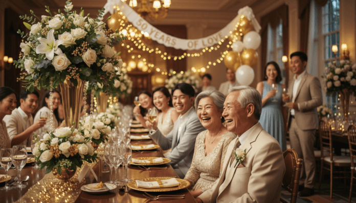 Witzige Ideen zur goldenen Hochzeit