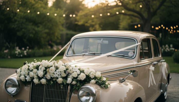 Autoschmuck Hochzeit