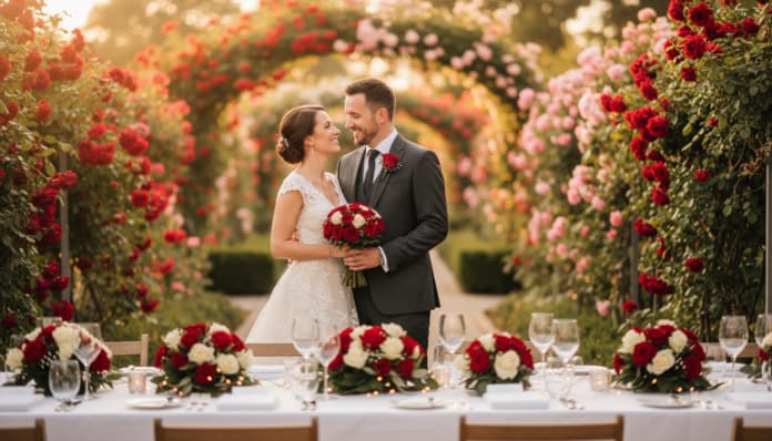 Rosenhochzeit-Geschenk Rosenhochzeit Geschenk
