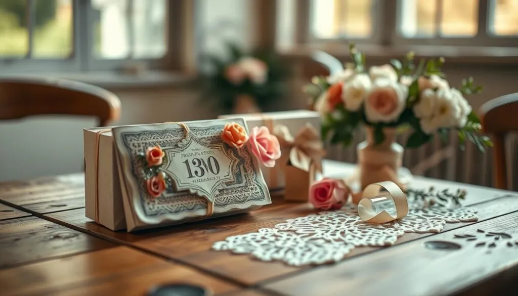 Geldgeschenke für Brautpaar basteln