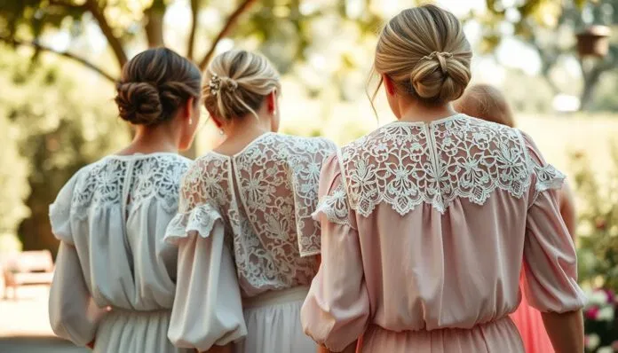 festliche Blusen zur Hochzeit für Gäste