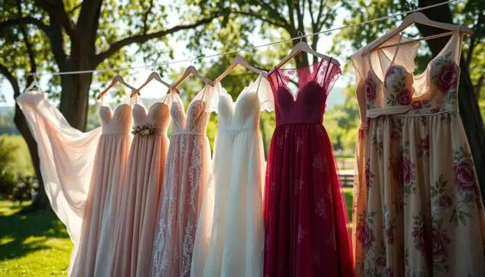 festliche Kleider zur Hochzeit für Gäste