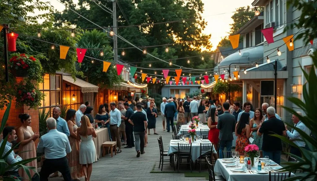 Feierlichkeiten in der Nachbarschaft Feierlichkeiten in der Nachbarschaft