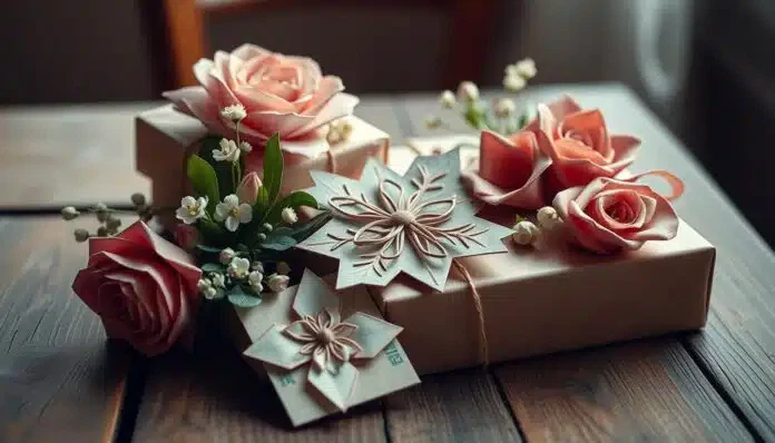 Geldgeschenk Hochzeit basteln einfach