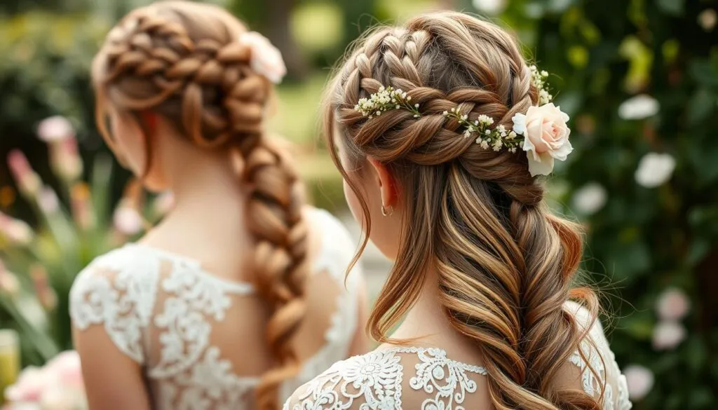 Mädchenfrisuren festlich