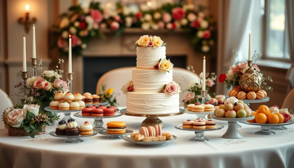 Hochzeitstorte Desserttisch Hochzeit