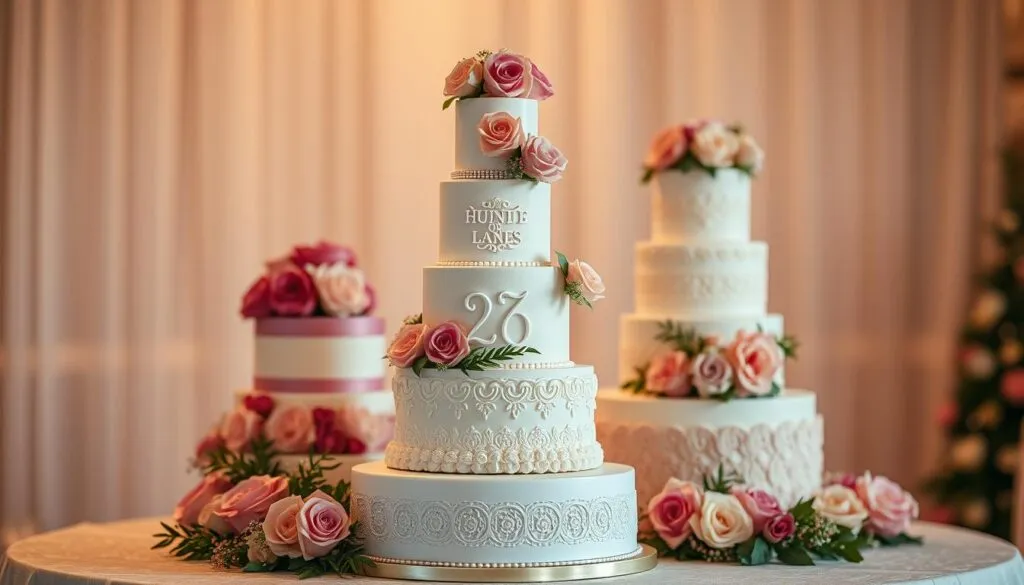 Hochzeitstorte Gästezahlen