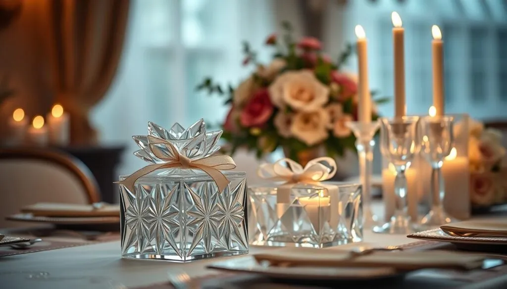 Kristallgeschenke für Hochzeitstag