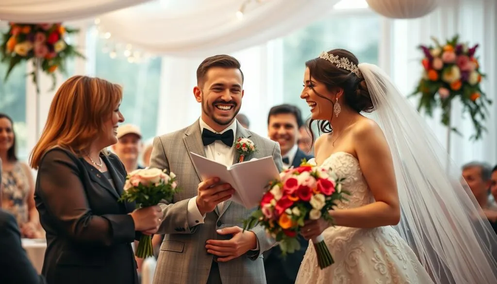 Lustige Hochzeitsgelübde schreiben