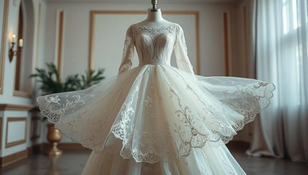 Brautkleider mit Layering-Optionen 2025