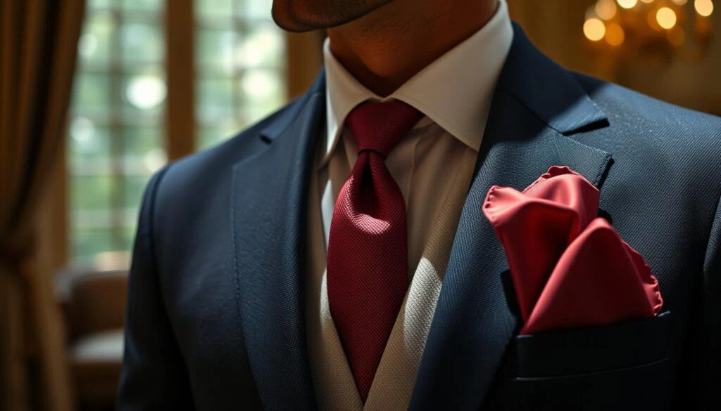 Einstecktuch Styling Hochzeit