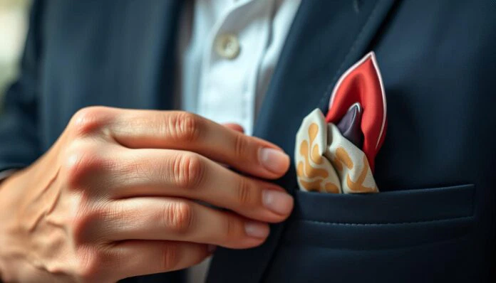 Einstecktuch falten Hochzeit