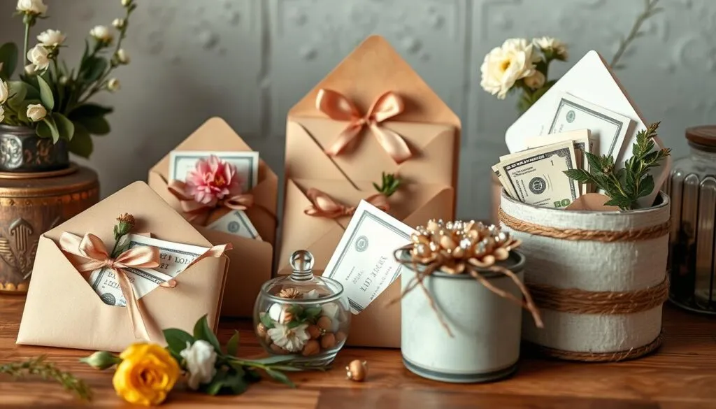 Geldgeschenke für verschiedene Hochzeitsstile