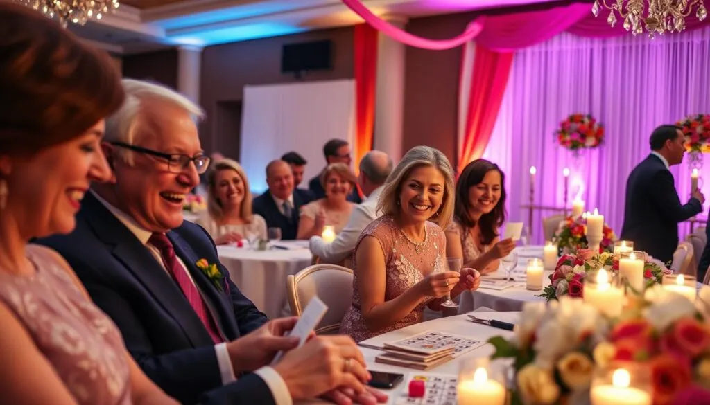 Hochzeitsbingo Unterhaltung