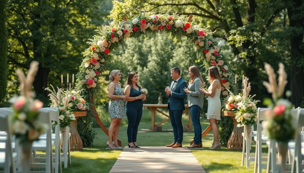 Hochzeitszeremonie durch Freunde Planung Hochzeitszeremonie durch Freunde Planung