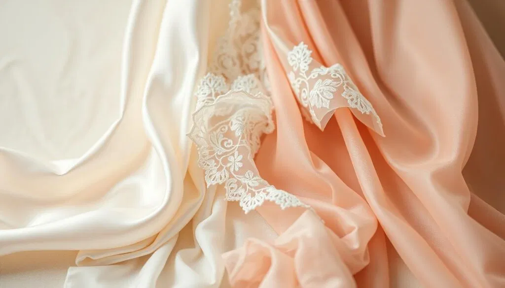 Vielseitige Brautkleider Stoffe