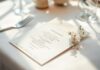 Menükarten Hochzeit – Ideen für Ihre Traumfeier Menükarten Hochzeit Ideen