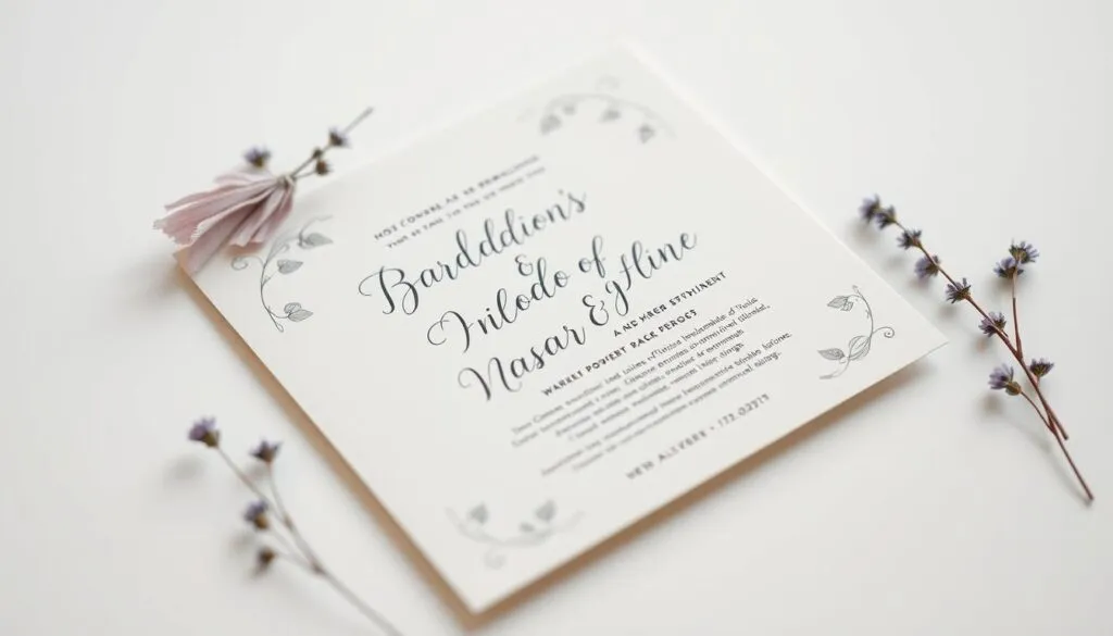 Personalisierte Hochzeitseinladungen