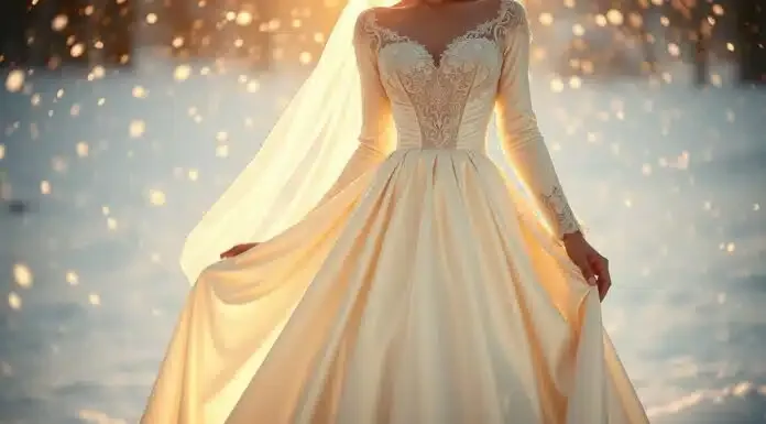 Brautkleid Winter Standesamt – Elegante Styles 2025 Brautkleid Winter Standesamt