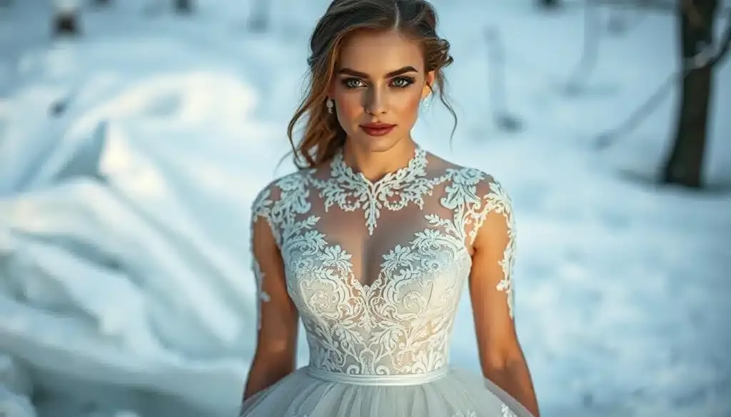 Winterbrautkleid Design Winterbrautkleid Design