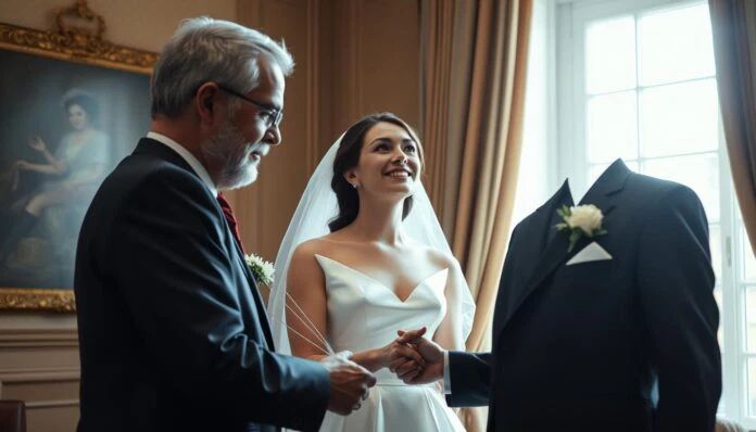 Was-sagt-der-Vater-bei-der-Uebergabe-der-Braut Was sagt der Vater bei der Übergabe der Braut