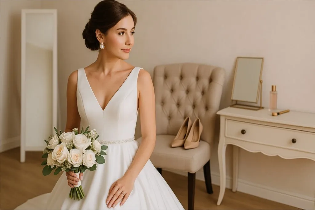 Der Stil beginnt beim Kleid