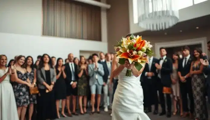 Brautstrauß werfen Alternative