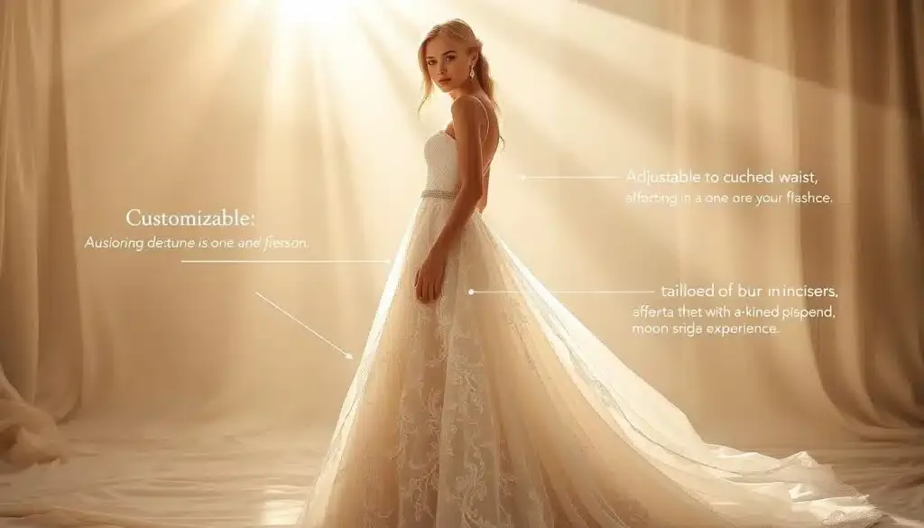 Enzoani Brautkleid Anpassungen