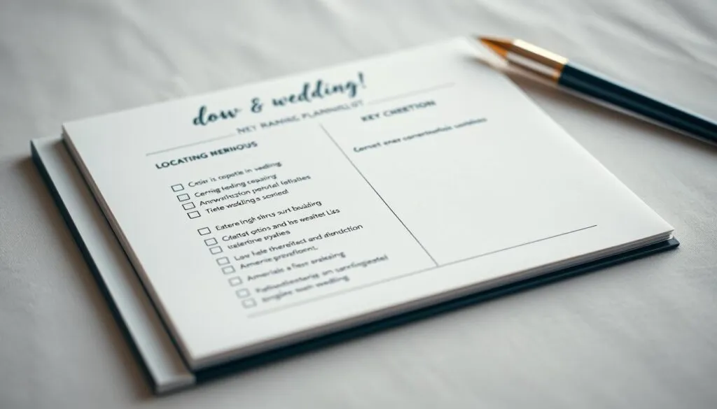 Checkliste für Hochzeitslocation Besichtigung Checkliste für Hochzeitslocation Besichtigung