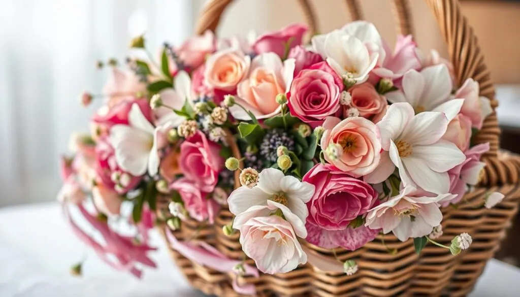 blumenkörbchen deko blumenkörbchen deko