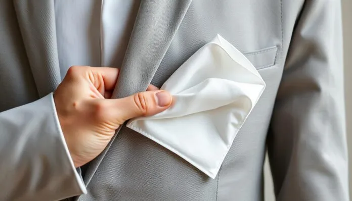 Einstecktuch-falten-Hochzeit Einstecktuch falten Hochzeit