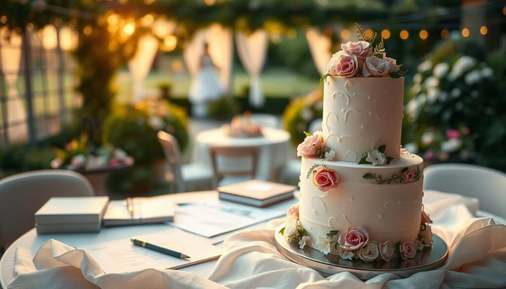 Hochzeitstorte Planung Timing