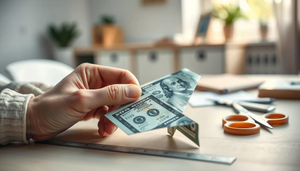 Schritt für Schritt Geldschein falten