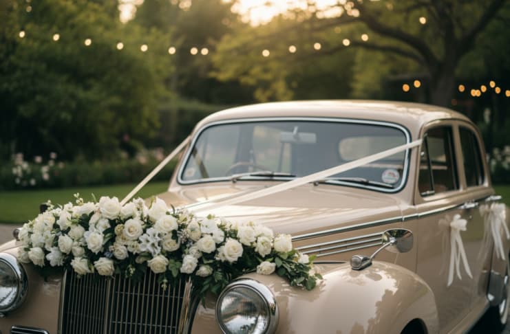 Autoschmuck Hochzeit 2026 – Die besten Tipps für Ihr Hochzeitsauto Autoschmuck Hochzeit