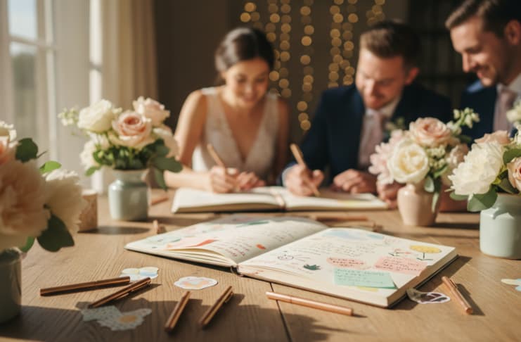 Kreativer Eintrag ins Gästebuch auf Hochzeit 2026: So gelingt’s Kreativer Eintrag Gästebuch Hochzeit