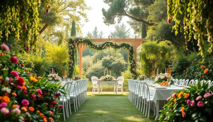Summer-Chic-Hochzeit Summer Chic Hochzeit