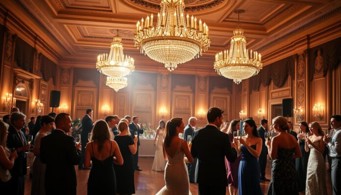 Hochzeit-Party-Abends Hochzeit Party Abends